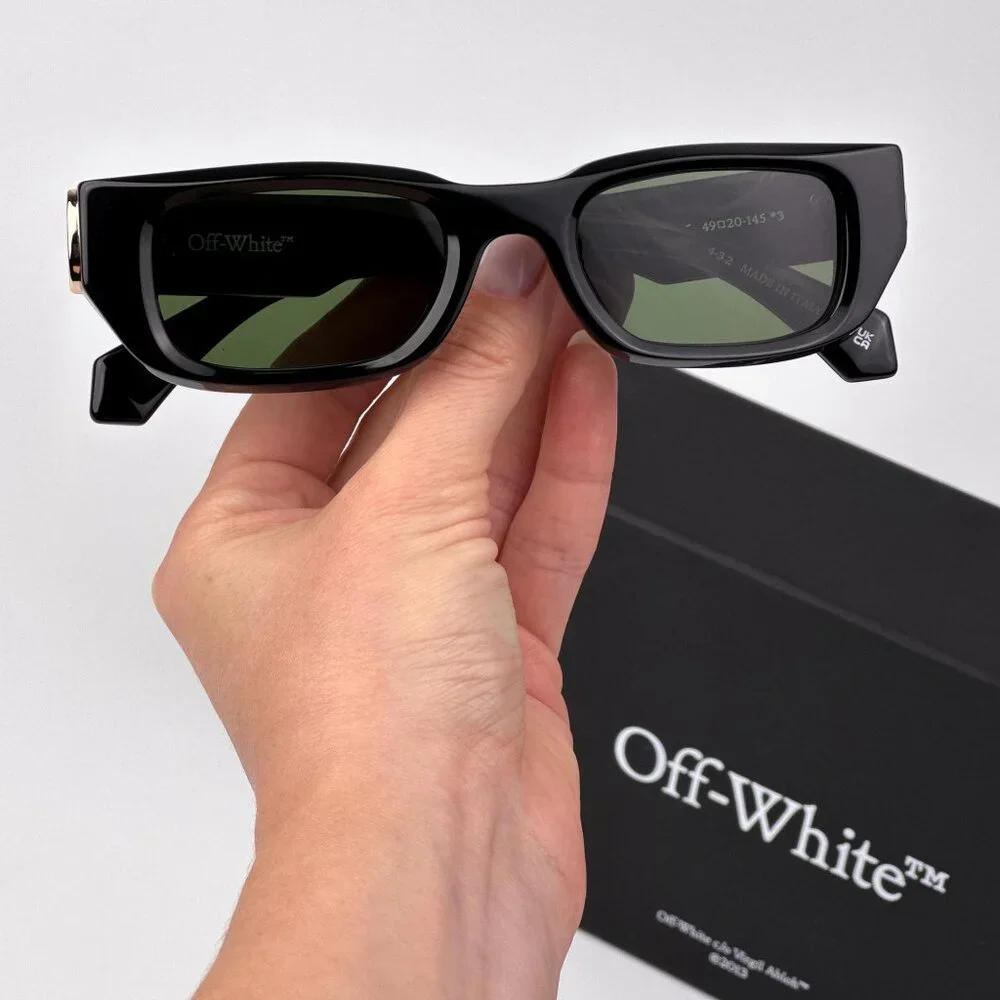 Off-White FILLMORE Sunglasses – Black Square Frame | Model OERI124 1055